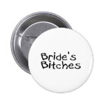 Les femelles de la jeune mariée (noir) pin's