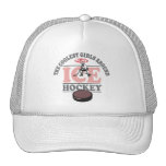 Les filles les plus fraîches autour du hockey sur  casquette de camionneur