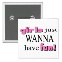 Les filles veulent juste avoir le bouton d'amuseme badges avec agrafe