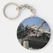 Les fleurs de cerisier devant Nigatsu-font Hall, S Porte-clés
