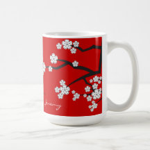 Les fleurs de cerisier Sakuras blanc fleurissent l