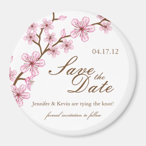 Les fleurs de cerisier sauvent l'aimant de mariage