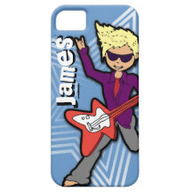Les garçons court-circuitent le coque iphone rocks iPhone 5 case