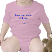 Les garçons peuvent porter le rose ! t-shirts