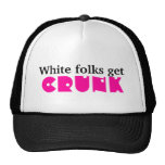 Les gens blancs obtiennent la relance de crunk casquette