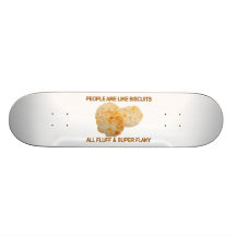 Les gens sont comme des biscuits planches à roulettes customisées