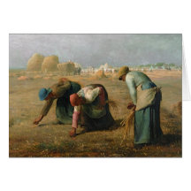 Les glaneurs, 1857 cartes de vœux