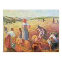 Les glaneurs, 1889 cartes postales