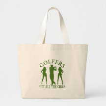 Les golfeurs obtiennent toutes les filles sac fourre-tout