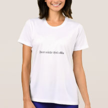 Les grands esprits pensent de même t-shirt