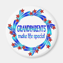 Les grands-parents font le Special de la vie Aimant Pour Réfrigérateur