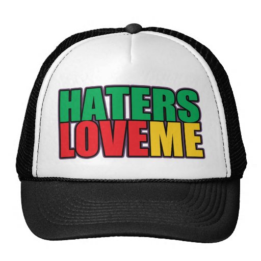 Les haineux m'aiment casquettes