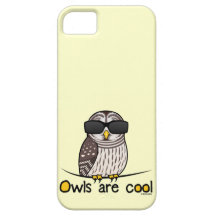 Les hiboux sont frais coque iPhone 5