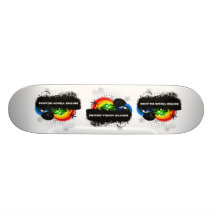 Les Îles Vierges britanniques fruitées mignonnes Skateboards Cutomisables