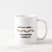 Les infirmières rendent TOUT meilleur Mug À Café