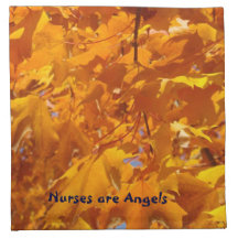 Les infirmières sont des anges ! feuille d'automne