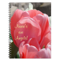 Les infirmières sont des anges ! fleurs roses de t