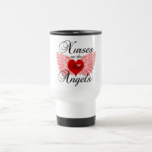Les infirmières sont les vrais anges mugs