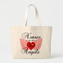 Les infirmières sont les vrais anges sac de toile