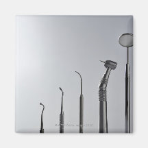 Les instruments du dentiste aimant pour réfrigérateur
