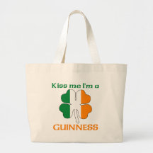 Les Irlandais personnalisés m'embrassent que je su Sacs