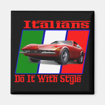 Les Italiens le font avec le style Aimants