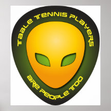 Les joueurs de ping-pong sont les gens aussi posters