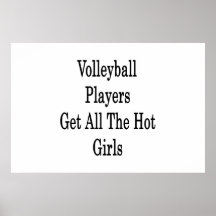 Les joueurs de volleyball obtiennent toutes les fi posters