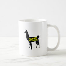 Les lamas sont impressionnants ! tasse