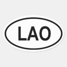 Les Laotiens le "LAOTIEN " Autocollants
