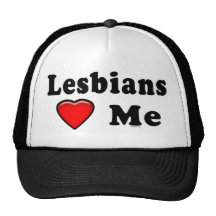 Les lesbiennes m'aiment chapeau casquette de camionneur