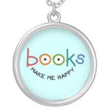 Les livres me rendent heureux bijouterie fantaisie