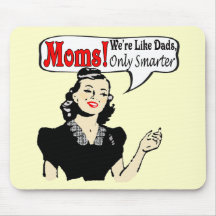 Les mamans sont un T-shirts et des cadeaux plus fu Tapis De Souris