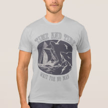 Les marins chronomètrent et le T-shirt argenté des