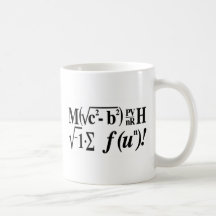 Les maths sont amusement ! mug à café