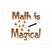 Les maths sont magiques cartes postales