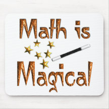 Les maths sont magiques tapis de souris