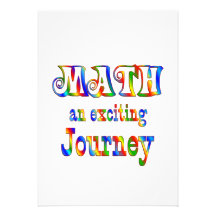 Les MATHS sont passionnantes Invitations