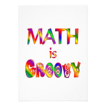 Les maths sont super invitations