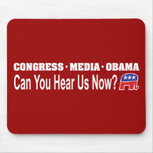 Les médias Obama du congrès peuvent vous nous ente Tapis De Souris