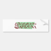 Les meilleures filles sont l'Arizona Autocollants Pour Voiture