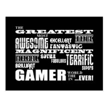 Les meilleurs anniversaires de Gamers : Le plus gr Cartes Postales