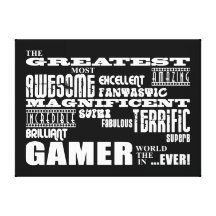 Les meilleurs anniversaires de Gamers : Le plus gr Impression Sur Toile
