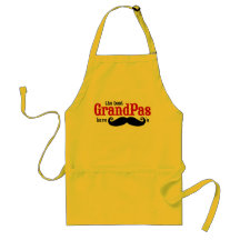 Les meilleurs grand-papas ont le tablier de mousta