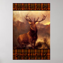 Les montagnes Ecosse - le mâle écossais Posters