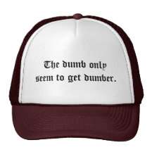 Les muets semblent seulement obtenir plus muets casquette de camionneur