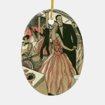 Les nouveaux mariés vintages de mariage dansent d' ornements