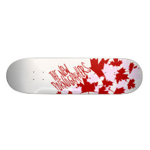 Les nouveaux pornographes oh Canada ! Skateboards Customisés