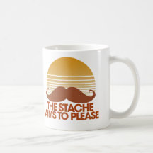 Les objectifs de Stache à svp Mug À Café