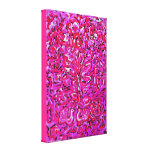 Les oiseaux et les fleurs ont enveloppé la toile impression sur toile